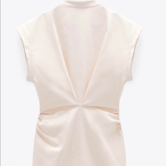 Zara Dresses Zara Darted Mini Dress With Pockets Poshmark